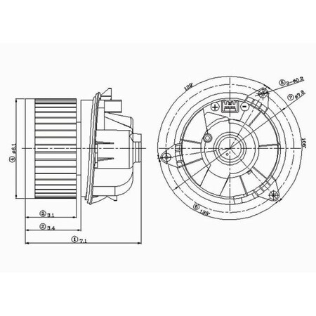 Gpd Blower Motors, 2311602 2311602